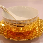 Bộ Đồ Ăn Dát Vàng 24k